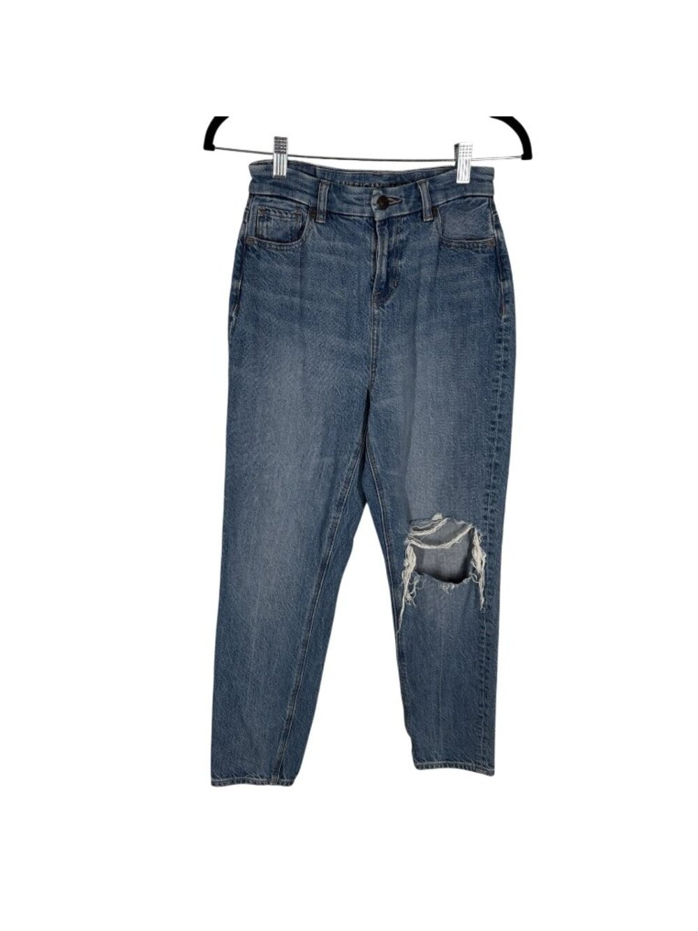 American Eagle Women 000 SHORT Comfort Stretch Waistband Curvy Mom Jean